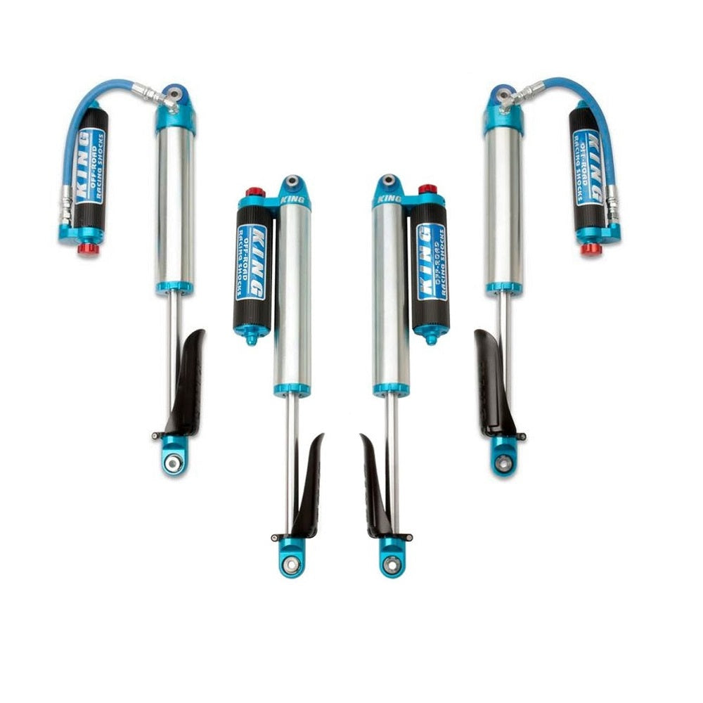King Shocks KING 1.5 - 2 inch Leveling Kit for Wrangler JL (18-23) with high-performance adjustable remote reservoir shocks