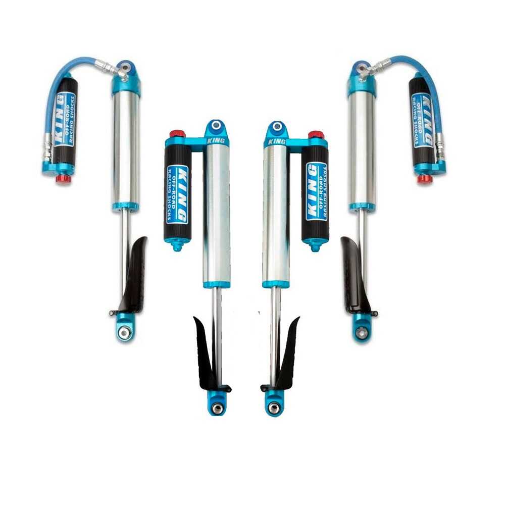 King Shocks KING 1.5 - 2 inch Leveling Kit for Gladiator JT (20-ON) with high-performance remote reservoir shocks