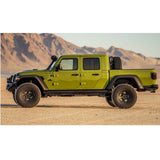 KING 1.5 - 2 inch Leveling Kit for Gladiator JT (20-ON) by King Shocks installed on lime green 2020 Jeep Gladiator outdoors