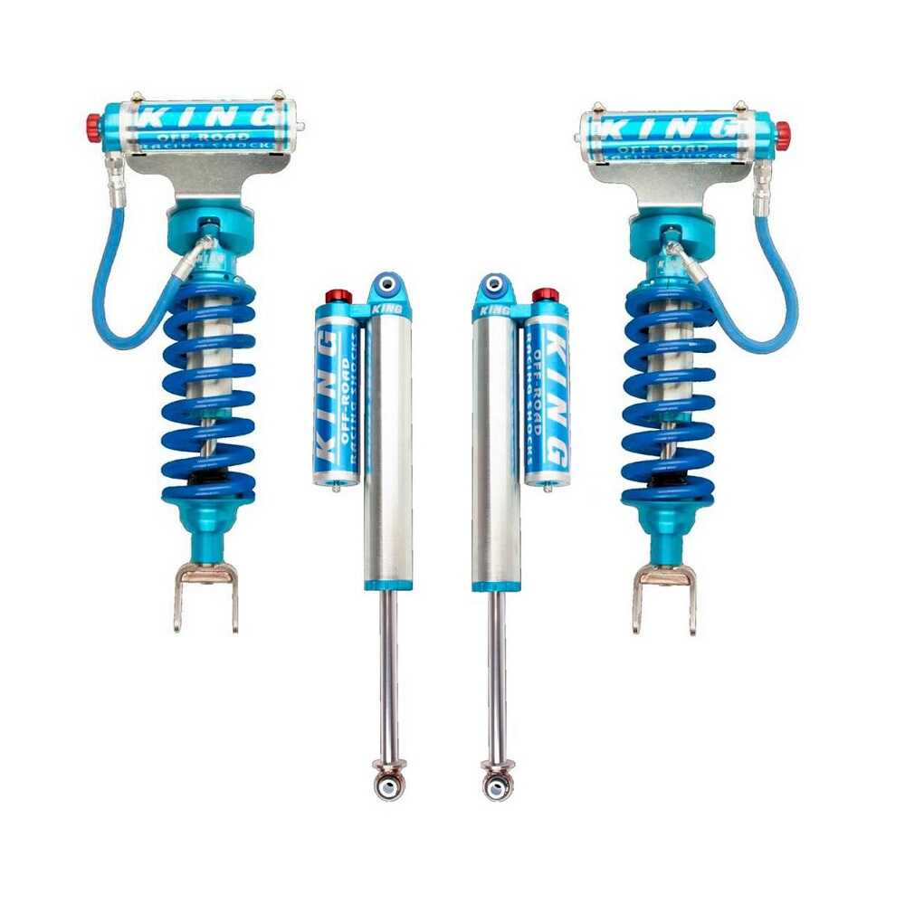 King Shocks KING 1.5 - 2 inch Leveling Kit for RAM 1500 (09-18) with adjustable remote reservoir coilover shocks
