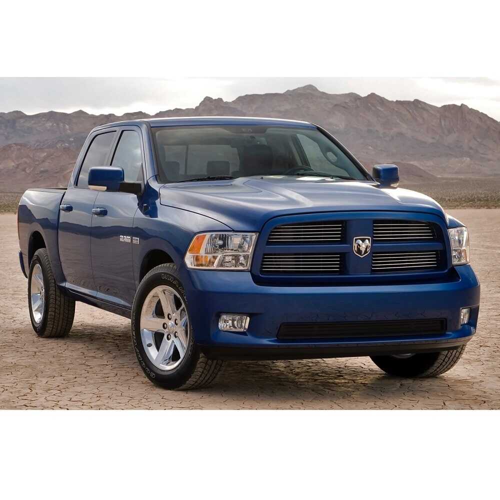 King Shocks KING 1.5 - 2 inch Leveling Kit for RAM 1500 (09-18) installed on blue 2009-2018 Dodge RAM 1500 pickup truck