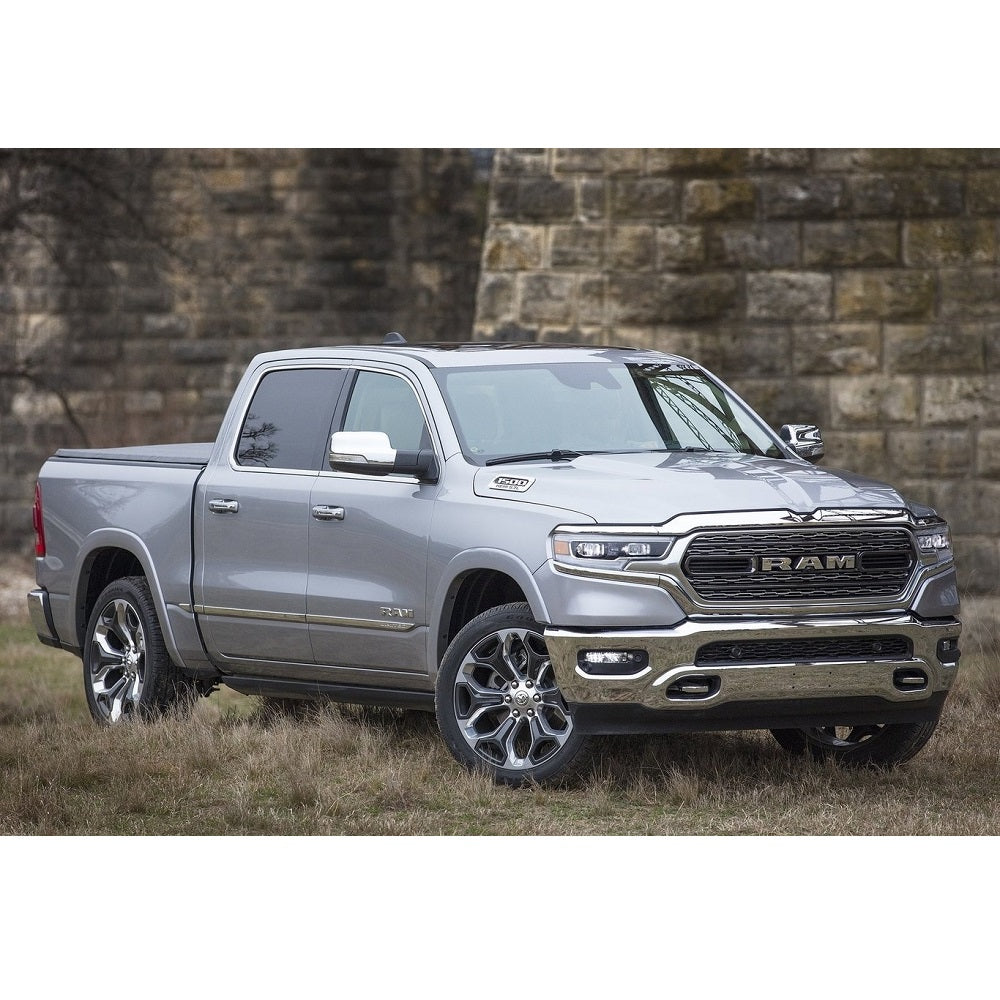 King Shocks KING 1.5 - 2 inch Leveling Kit for RAM 1500 (19-ON) installed on silver 2021 RAM 1500 crew cab truck