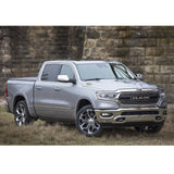 King Shocks KING 1.5 - 2 inch Leveling Kit for RAM 1500 (19-ON) installed on silver 2021 RAM 1500 crew cab truck