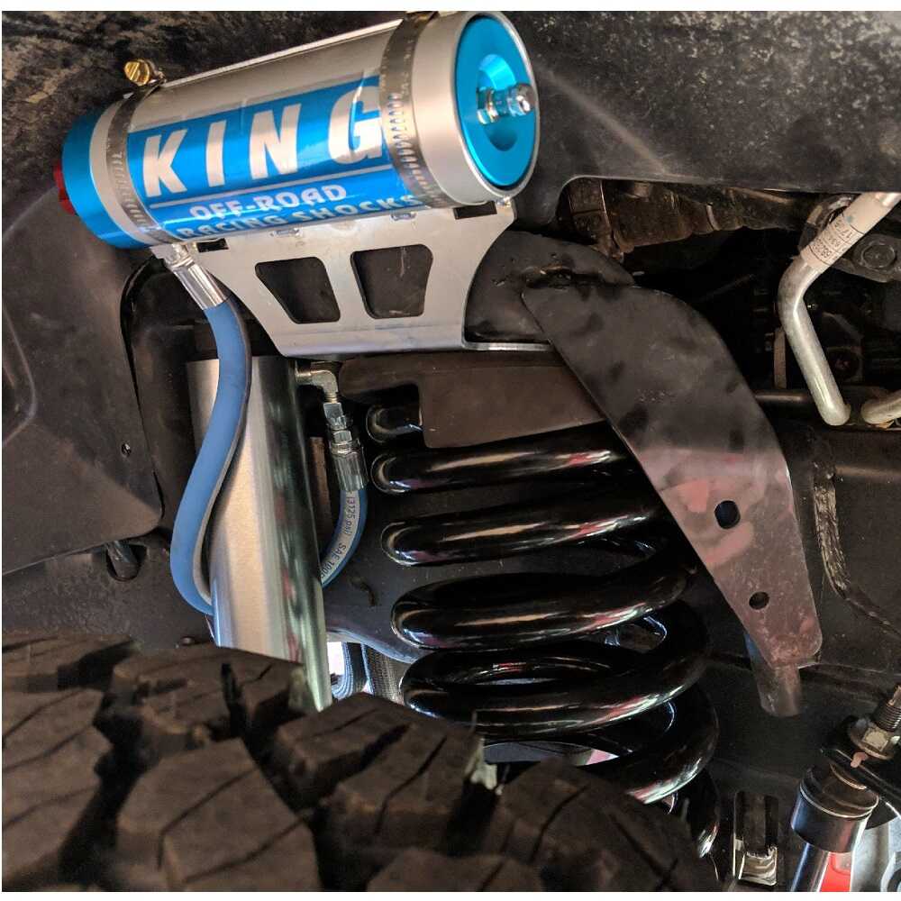 KING 1.5 - 2 inch Leveling Kit for RAM 2500 (14-ON) with King Shocks remote reservoir coilover and heavy-duty coil spring suspension