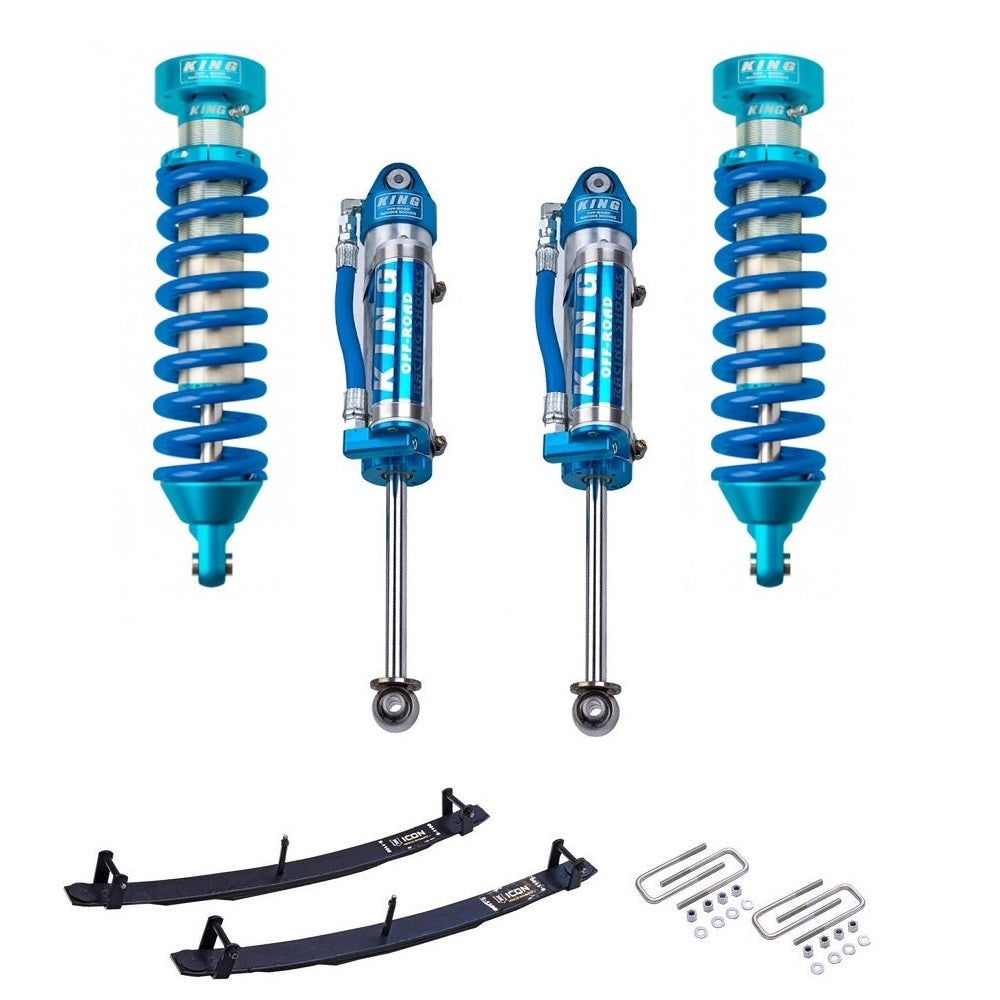 King Shocks 2.5 Performance Coilovers Front Pair for 1996-2004 Toyota Tacoma 4WD