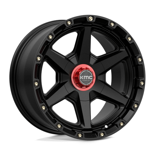 KMC Km101 Tempo - 17X9 -12mm - Satin Black