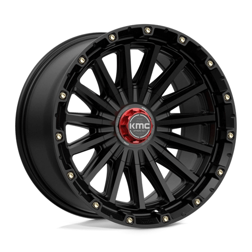 KMC Km102 Signal - 17X9 -12mm - Satin Black