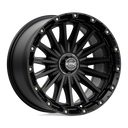 KMC Km102 Signal - 20X9 00mm - Satin Black off-road wheel with multi-spoke design and beadlock-inspired rim detail