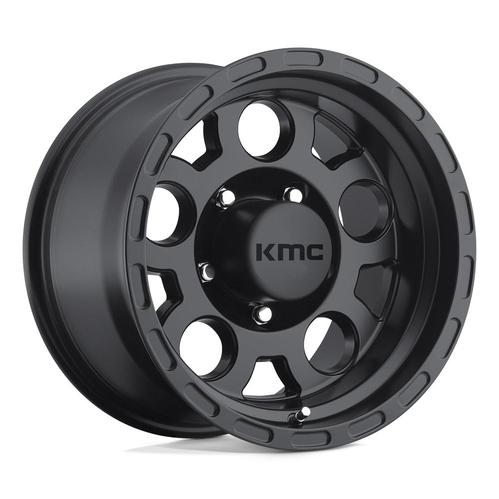 KMC KM522 Enduro  - 15X9 -12mm - Matte Black
