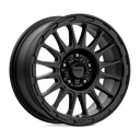 KMC Km542 Impact - 18X9 00mm - Satin Black wheel with multi-spoke design for off-road and 4x4 vehicles