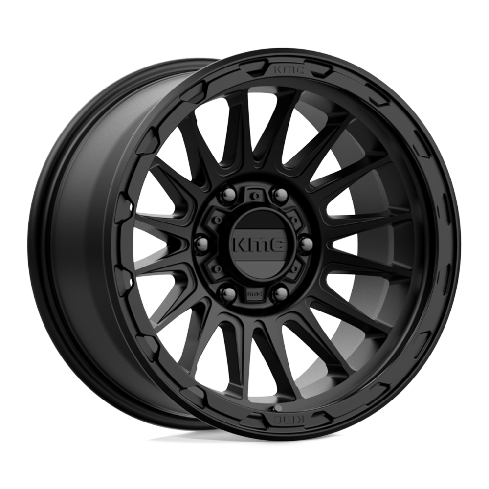 KMC Km542 Impact - 17X9 -12mm - Satin Black