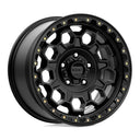 KMC KM545 TREK - 17X9 18mm Satin Black cast aluminum wheel with 5X150 bolt pattern and matte black finish