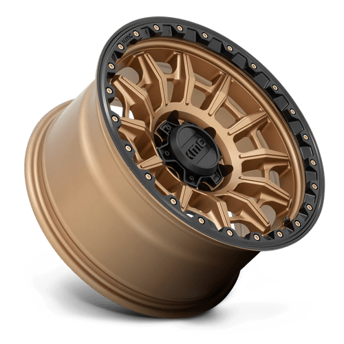 KMC Km547 Carnage - 17X9 -12mm - Matte Bronze With Black Lip