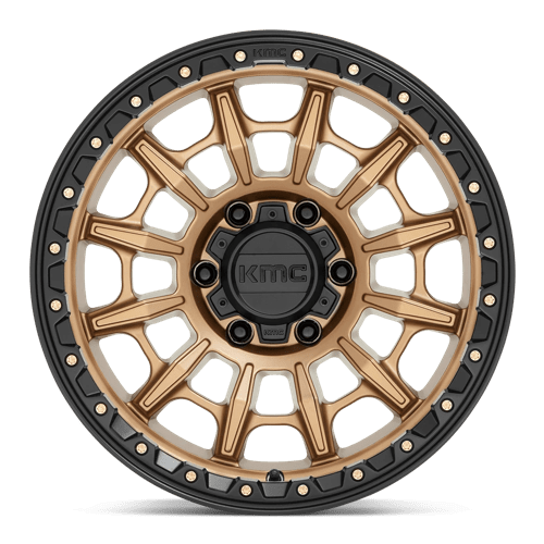 KMC Km547 Carnage - 17X9 -12mm - Matte Bronze With Black Lip