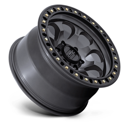 KMC Km550 Riot Sbl - 17X9 -12mm - Anthracite With Satin Black Lip