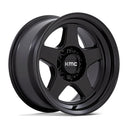 KMC KM728 Lobo - 17X8.5 -10mm - Matte Black cast aluminum wheel for 4x4 trucks with 6x139.7 bolt pattern