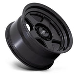 KMC KM728 Lobo - 17X8.5 -10mm - Matte Black cast aluminum wheel for 4x4 trucks with 6x139.7 bolt pattern