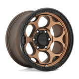 KMC Km541 Dirty Harry - 17X9 -12mm - Matte Bronze With Black Lip