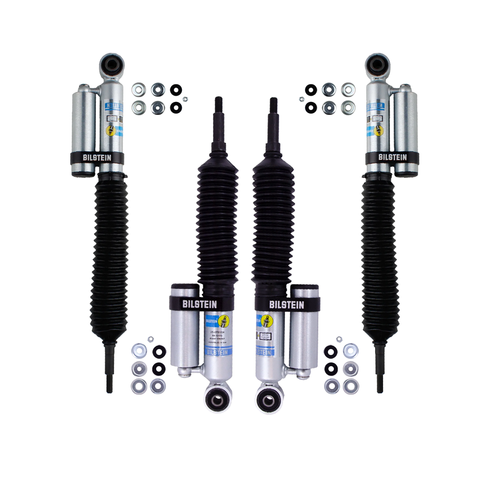Bilstein B8 5160 0-2.5 inch LandCruiser 105 (98-07) Leveling Kit high-performance remote reservoir shocks with hardware