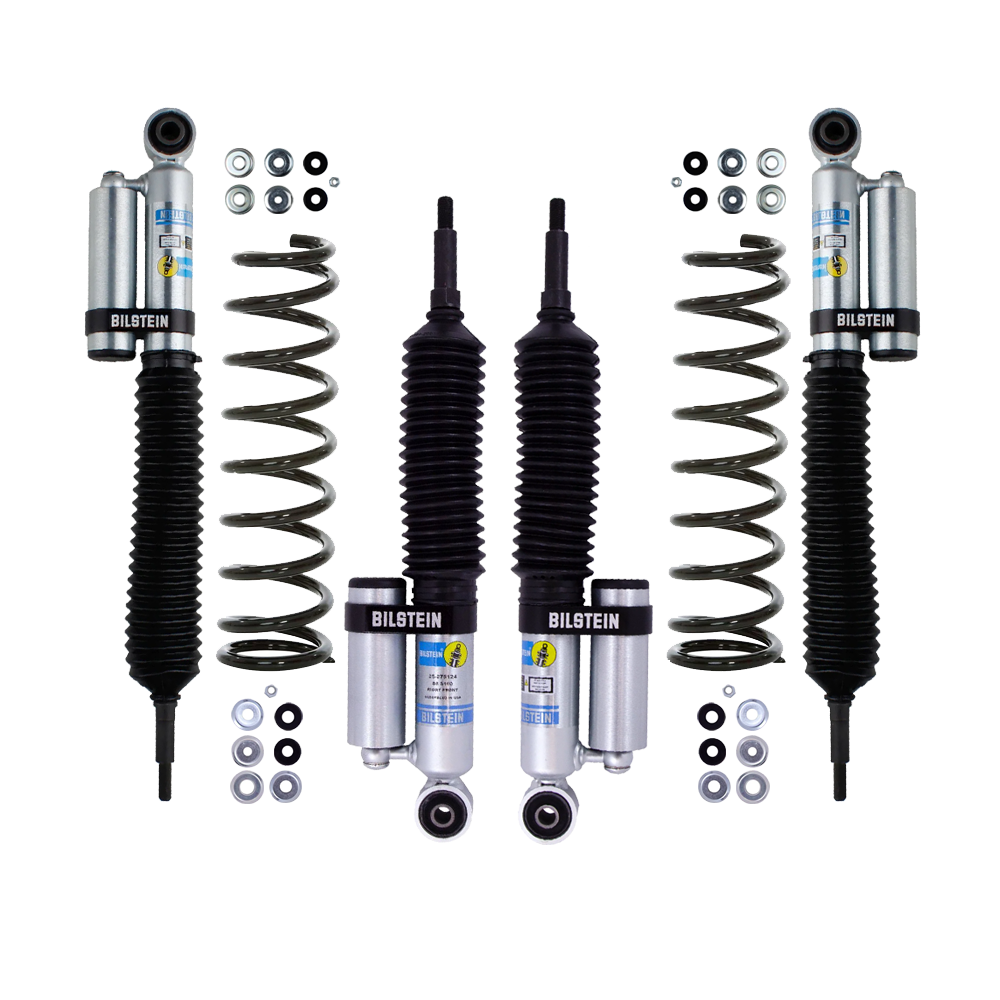 Bilstein B8 5160 2 inch LandCruiser 105 (98-07) Lift Kit w/ OME Springs heavy-duty shocks and coil springs with mounting hardware