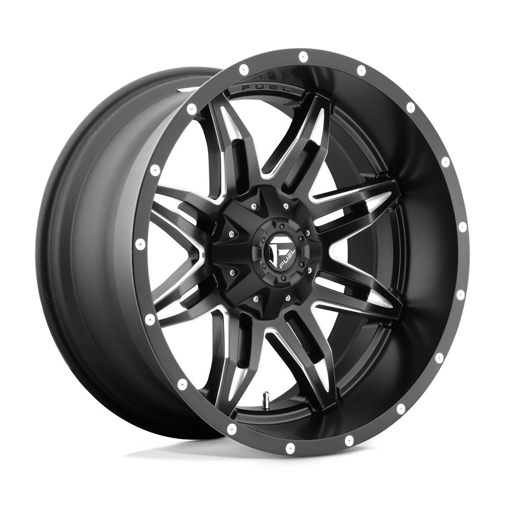 Fuel 1PC D567 Lethal - 18X9 -12mm - Matte Black Milled
