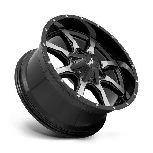 Moto Metal Mo970 - 20X9 12mm - Gloss Black Machined Face
