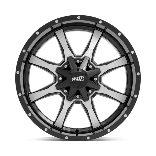 Moto Metal Mo970 - 17X9 12mm - Gloss Black Machined Face