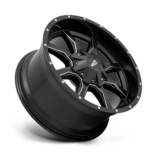 Moto Metal Mo970 - 20X9 12mm - Semi Gloss Black Milled