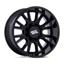 Moto Metal Mo810 Legacy - 17X9 01mm - Gloss Black wheel with multi-spoke design for 2016-2023 Tacoma suspension upgrade