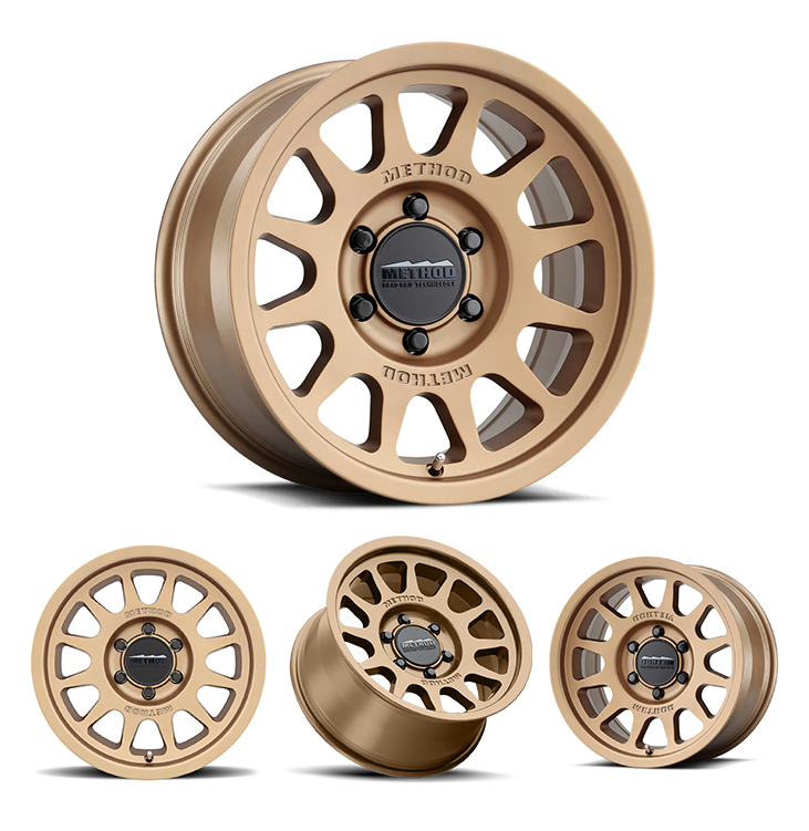 12in Method Rims 17x9