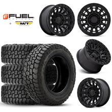 Load image into Gallery viewer, 17x9&quot; +01 MM OffSet Fuel Wheels &amp; Tires Package for Tacoma 2nd &amp; 3rd Gen