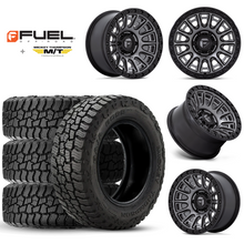 Load image into Gallery viewer, 17x9&quot; +01 MM OffSet Fuel Wheels &amp; Tires Package for Tacoma 2nd &amp; 3rd Gen