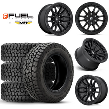 Load image into Gallery viewer, 17x9&quot; +01 MM OffSet Fuel Wheels &amp; Tires Package for Tacoma 2nd &amp; 3rd Gen