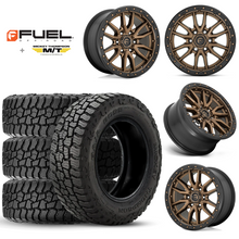 Load image into Gallery viewer, 17x9&quot; +01 MM OffSet Fuel Wheels &amp; Tires Package for Tacoma 2nd &amp; 3rd Gen