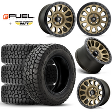 Load image into Gallery viewer, 17x9&quot; +01 MM OffSet Fuel Wheels &amp; Tires Package for Tacoma 2nd &amp; 3rd Gen