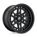 Fuel 1PC D667 Nitro - 17X9 01mm - Matte Black wheel with multi-spoke design for off-road and 4x4 vehicles