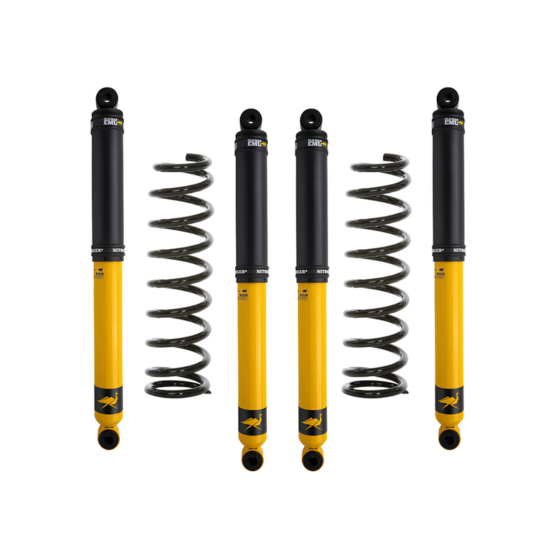 OME Nitro+ 2-3.5 inch Lift Kit for Jeep Wrangler JL 4 Door (18-25) – 2 inches / Standard (Up to 50 lbs) / None - I'll use my own