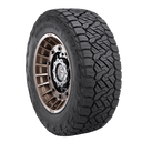 Nitto Recon Grappler A/T - 285/70R17 tire mounted on bronze Fuel off-road wheel with aggressive tread for 4x4 vehicles
