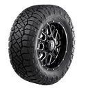Nitto Ridge Grappler - 265/65/18 tire mounted on matte black XD Series alloy wheel with aggressive tread for off-road traction