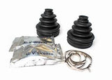 CV59-554K DOBINSONS HIGH CLEARANCE CV BOOT KIT OUTER with heavy-duty grease packs and stainless steel clamps by Mudify