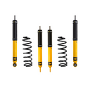 Old Man Emu OME Nitro+ 2 inch Leveling Kit for Lexus LX450 (96-97) with yellow heavy-duty shocks and black coil springs