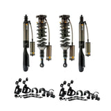 A suspension system with adjustable damping, including Old Man Emu BP-51 shock absorbers, designed specifically for the Toyota Tacoma.