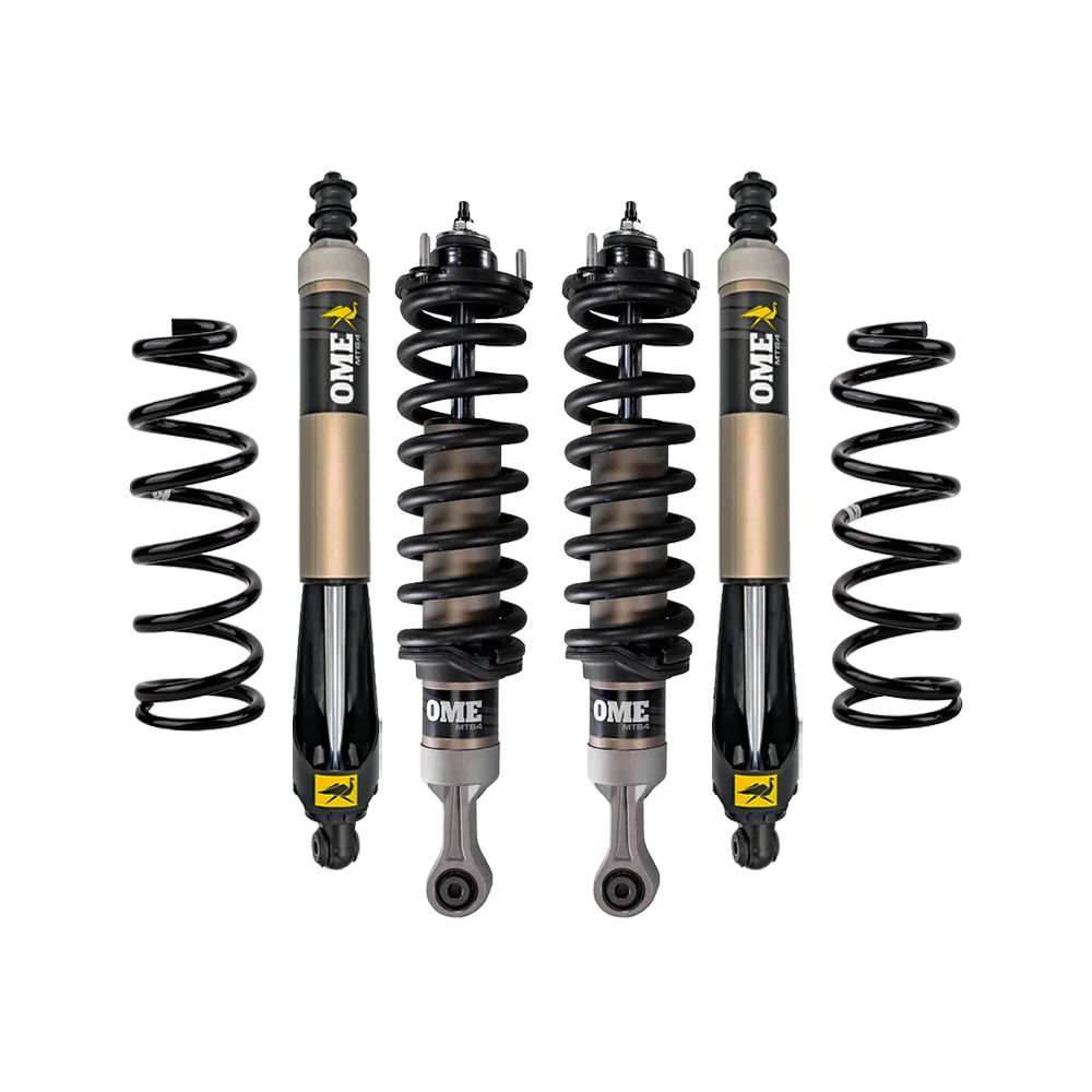OME MT64 2-3 inch Lift Kit for 4Runner (10-24) with Assembled Front Shocks