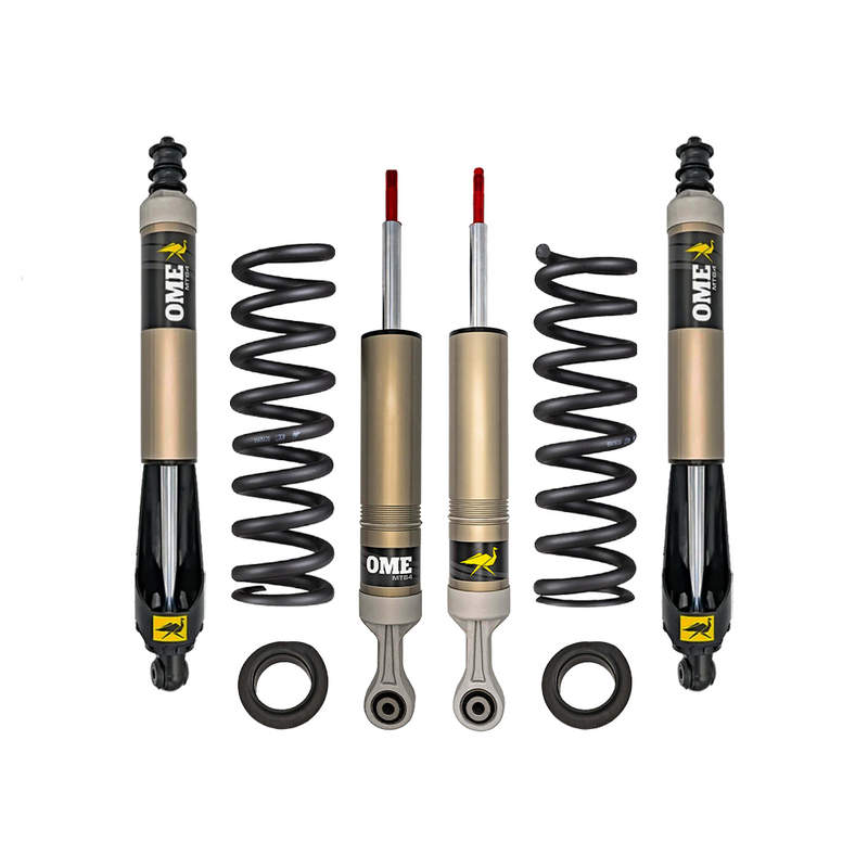 OME MT64 2-3 inch Lift Kit for 4Runner (10-24) – 2 inches / Standard (Up to 50 lbs) / None - I'll use my own