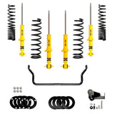 A suspension kit with the OME 3 inch Lift Kit for Bronco Base, Big Bend, Outer Banks, Wildtrack (21-ON) springs and Old Man Emu Nitrocharger shocks, offering increased ground clearance.