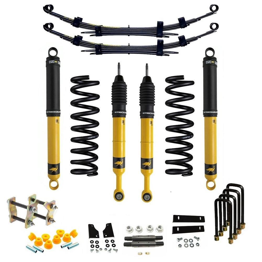 Old Man Emu Nitrocharger OME Nitro+ 2 inch Lift Kit for 2012-2020 D-Max Diesel with shocks, springs, and hardware