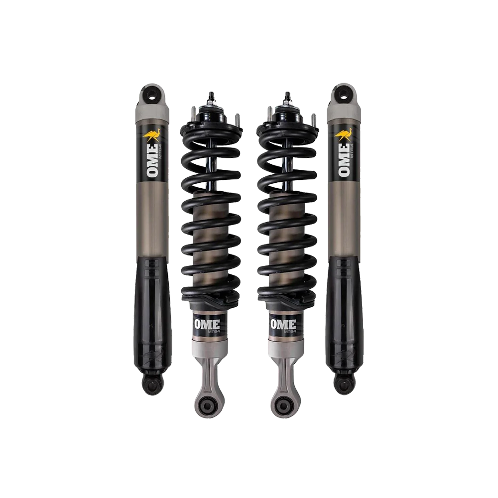 Old Man Emu heavy-duty shock absorbers and coil springs suspension kit for 2015-2023 Ford F-150 leveling upgrade