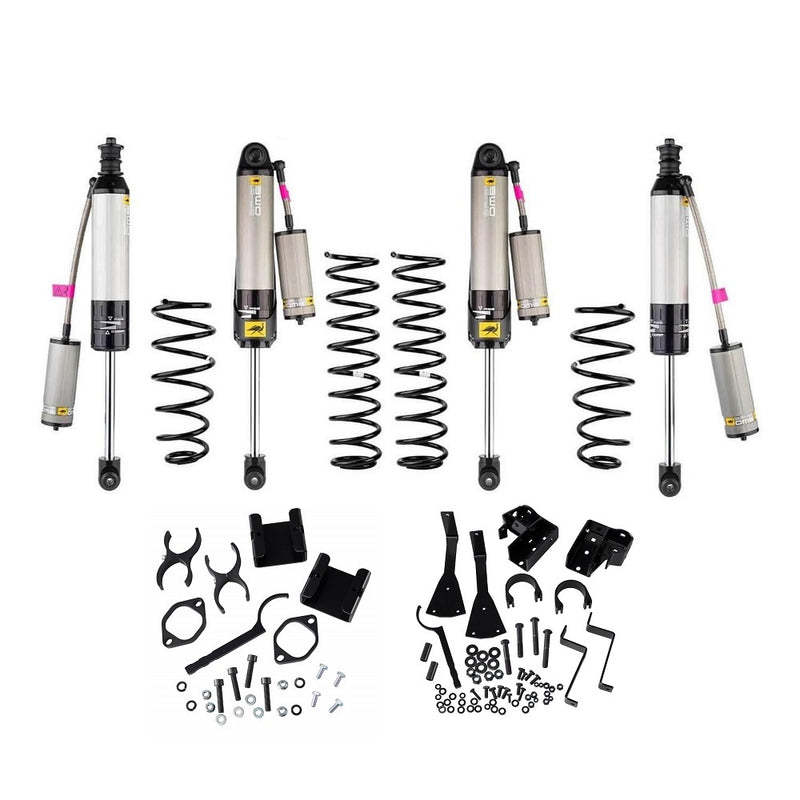 OME BP-51 2 inch Lift Kit for Jeep Wrangler JK 4 Door (07-18) - Gas Models – Standard (Up to 50 lbs) / Standard (Up to 200 lbs)