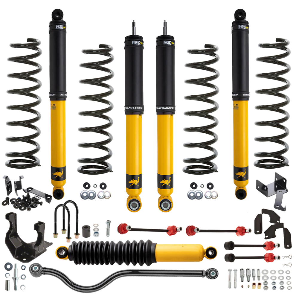 OME Nitro+ 4 inch Lift Kit for Wrangler JK 4 Door (07-18)
