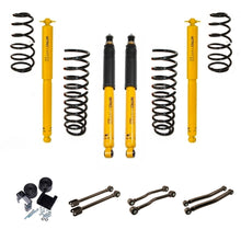 Load image into Gallery viewer, Enhance the performance of your Jeep Wrangler with our top-quality Old Man Emu OME 2 inch Lift Kit for Jeep Wrangler JL 2 Door (18-23) suspension system. This kit includes Nitrocharger shocks and springs, which provide increased ground clearance for an improved ride.